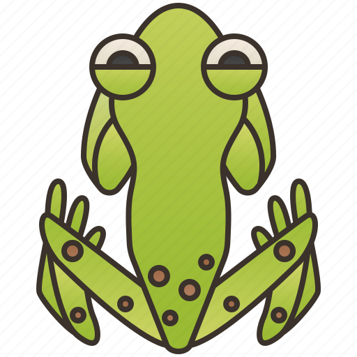 Amphibian, emerald, forest, frog, glass icon - Download on Iconfinder