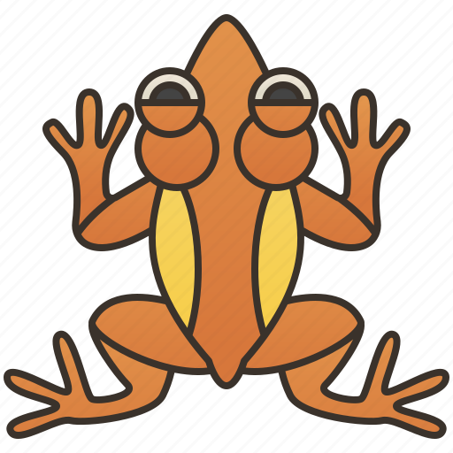 Forest, frog, golden, toad, wildlife icon - Download on Iconfinder