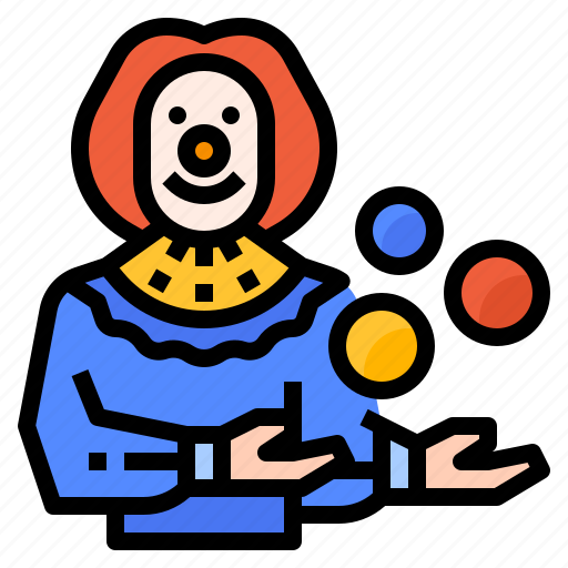 Amusement, avatar, clown, man, park icon - Download on Iconfinder