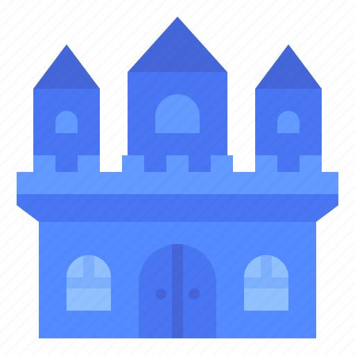 Amusement, castle, park, plaything icon - Download on Iconfinder