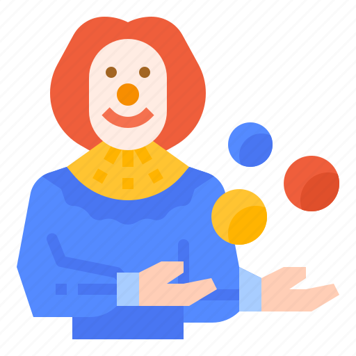 Amusement, avatar, clown, man, park icon - Download on Iconfinder