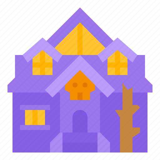 Amusement, haunted, house, park, plaything icon - Download on Iconfinder