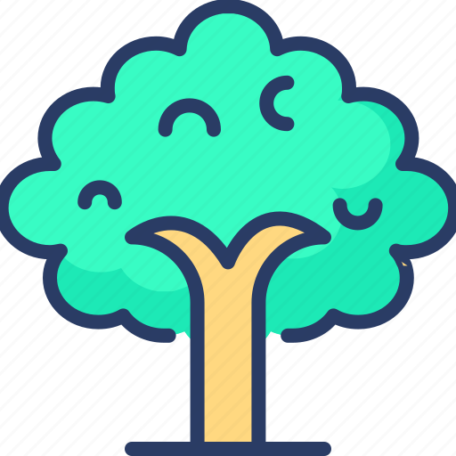 Forest, garden, greenery, nature, park, tree, wood icon - Download on Iconfinder