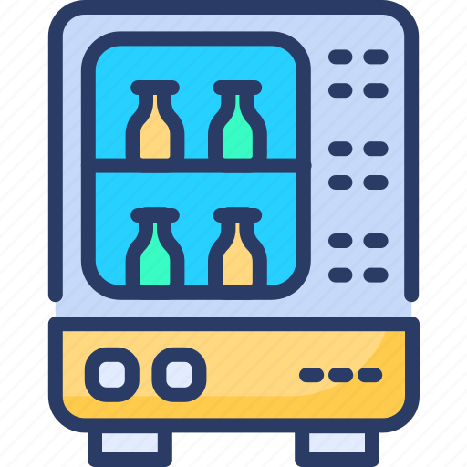 Automatic, coffee, cola, dispenser, drink, machine, vending icon - Download on Iconfinder