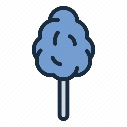 Sweet, food, kid, cotton candy icon - Download on Iconfinder