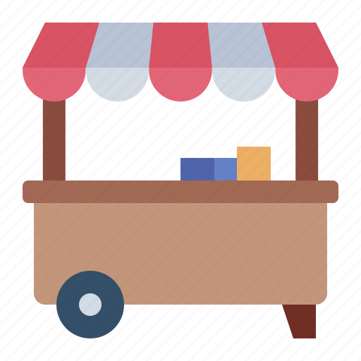 Food, restaurant, food cart, food street icon - Download on Iconfinder
