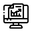 analytics, computer, bar, chart, statistics, graph 