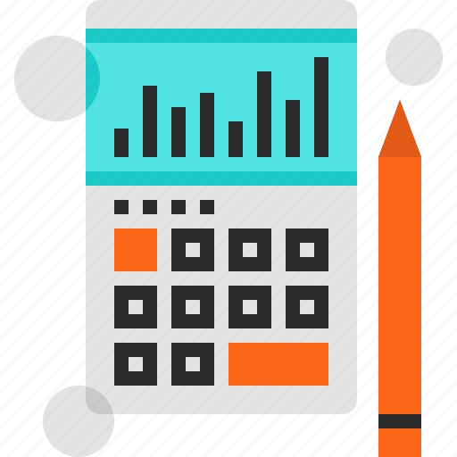 Accounting, budget, calculator, chart, finance, graph, taxes icon - Download on Iconfinder
