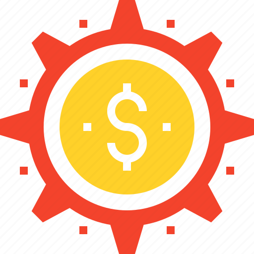 Cogwheel, finance, gear, investment, management, money, profit icon - Download on Iconfinder