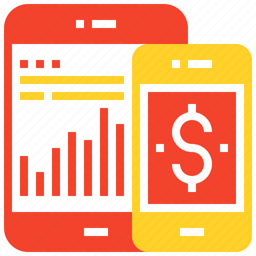 Bank, banking, chart, data, internet, mobile, money icon - Download on Iconfinder