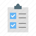 checklist, checkmark, document, list, paper