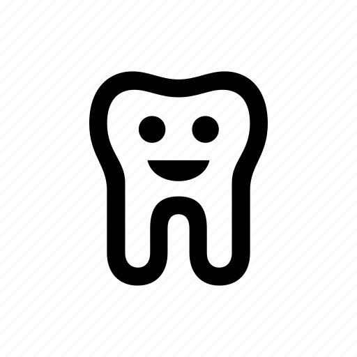 Anatomy, happy, tooth icon - Download on Iconfinder