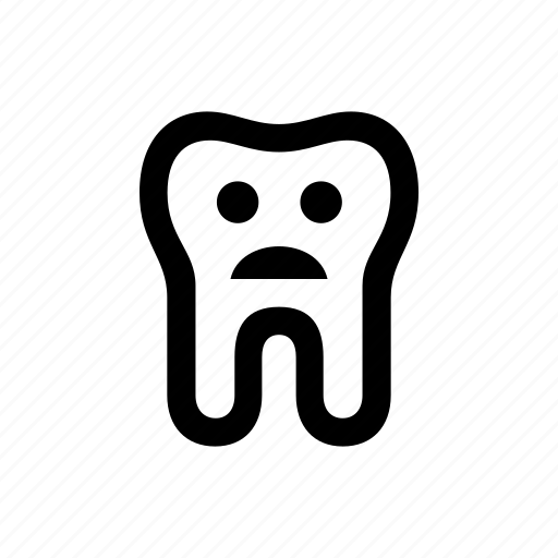 Anatomy, bad, sad, tooth icon - Download on Iconfinder