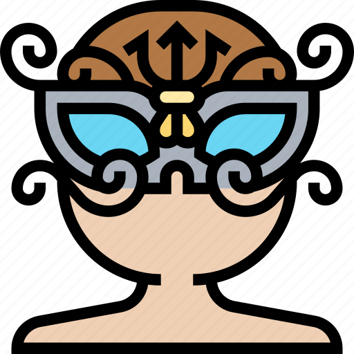 Mask, carnival, face, decoration, masquerade icon - Download on Iconfinder
