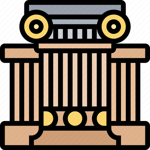 Pillar, column, ancient, roman, architecture icon - Download on Iconfinder