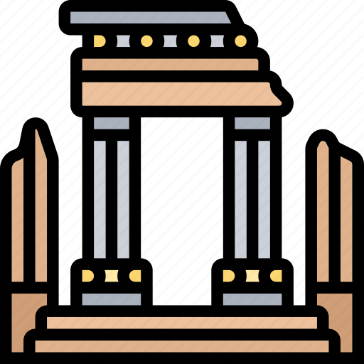Temple, apollo, greek, archeology, architecture icon - Download on Iconfinder