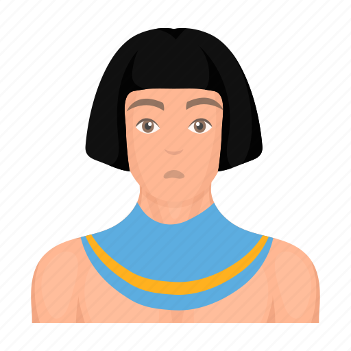 Ancient, avatar, clothes, egyptian, face, hairstyle, man icon - Download on Iconfinder