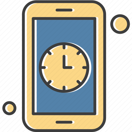 Clock, mobile, application icon - Download on Iconfinder