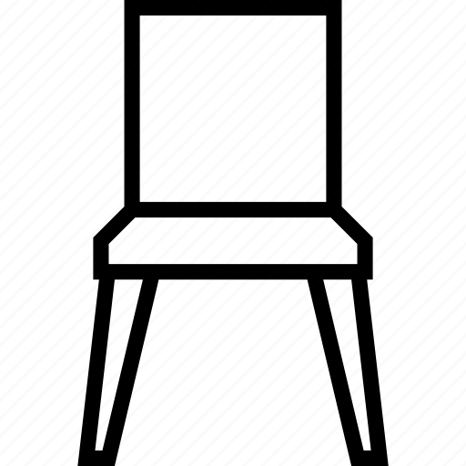 Chair, dining, elbow, furniture, interior, seat, wooden icon - Download on Iconfinder