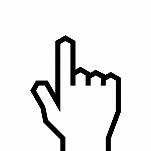 Finger, gesture, hand, tap, touch icon - Download on Iconfinder