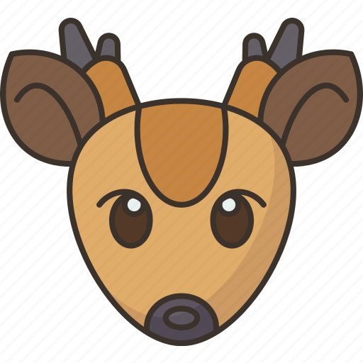 Deer, barking, antelope, animal, fauna icon - Download on Iconfinder