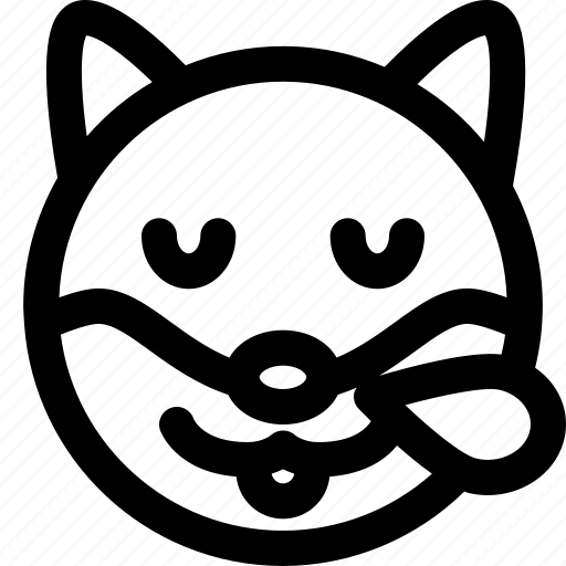 Dog, snoring, emoticons, animal icon - Download on Iconfinder