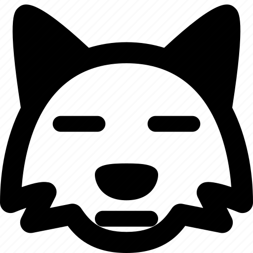 Fox, meh, emoticons, animal icon - Download on Iconfinder
