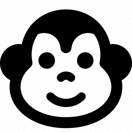Monkey, emoticons, animal, smiling icon - Download on Iconfinder