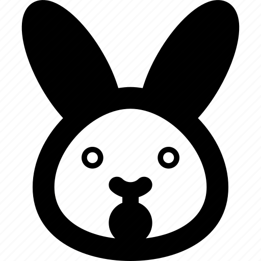 Rabbit, shock, emoticons, animal icon - Download on Iconfinder