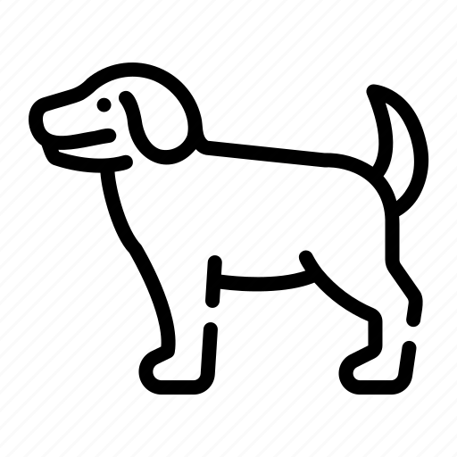 Dog, puppy, animal, kingdom, mammal, breed, pet icon - Download on Iconfinder