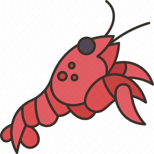 Crayfish, crustacean, lobster, freshwater, food icon - Download on Iconfinder