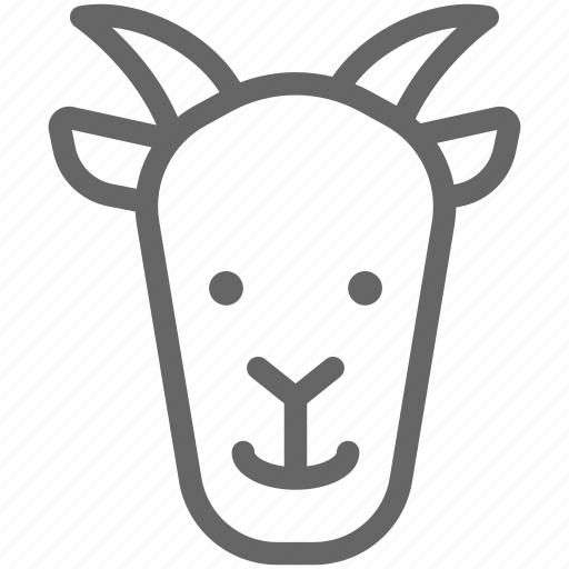 Animal, cute, goat, wild, wildlife icon - Download on Iconfinder