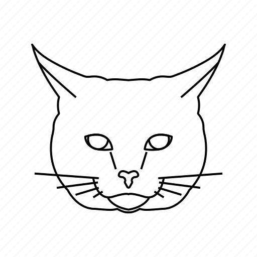 Animal, animal icon, cat, cat face, meow, pet icon - Download on Iconfinder