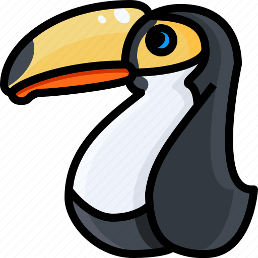 Animal, animals, beak, bird, life, toucan, wild icon - Download on Iconfinder
