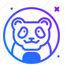 panda, animal, zoo, avatar