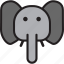 elephant, animal, avatar, wild 
