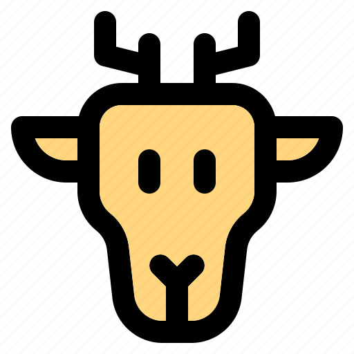 Animal, wild, zoo, nature, animals, jungle, deer icon - Download on Iconfinder