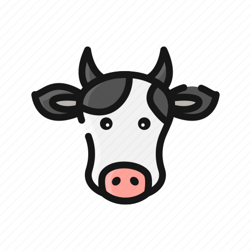 Animal, cow, farm, livestock, mammals, meat, milk icon - Download on Iconfinder