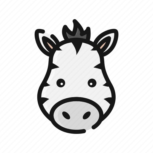 Animal, mammals, nature, wild, zebra, zoo icon - Download on Iconfinder