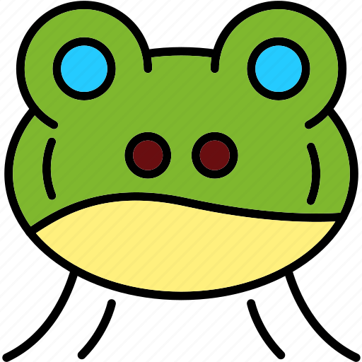 Frog, amphibian, swamp, toad, wildlife, zoo icon - Download on Iconfinder