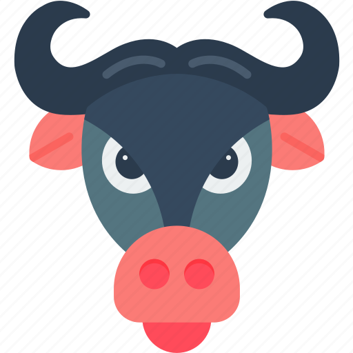 Buffalo, animal, cow, farm, zoo icon - Download on Iconfinder