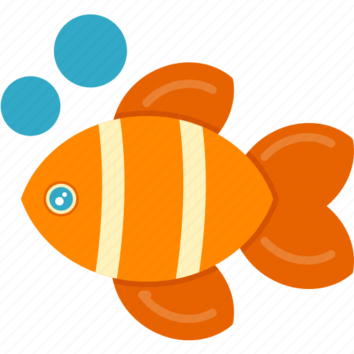 Clown, fish, anemone, colorful, reef icon - Download on Iconfinder