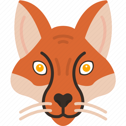 Fox, animal, clever, hunter, nature, wild icon - Download on Iconfinder