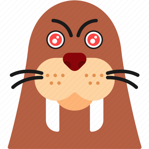 Walrus, arctic, flipper, mammal, ocean icon - Download on Iconfinder