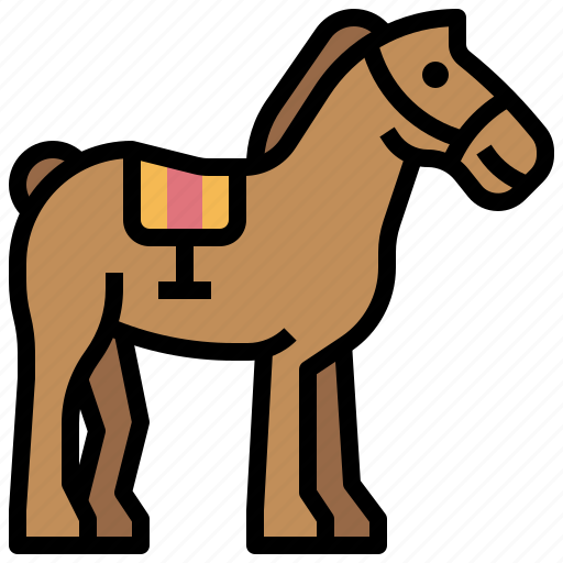 Animal, horse, kingdom, life, wild, zoo icon - Download on Iconfinder