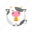 animal, cow, daily, farm, ox 