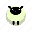 animal, farm, lamp, sheep, wool 