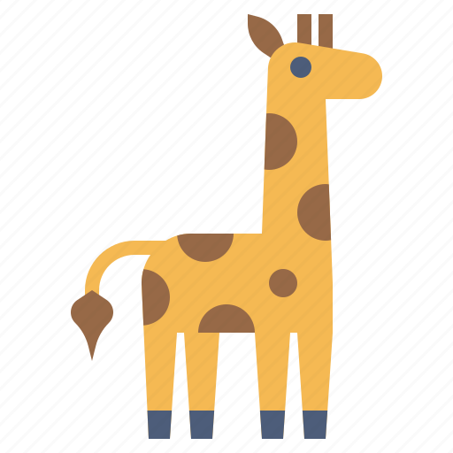 Animal, giraffe, kingdom, life, wild, zoo icon - Download on Iconfinder