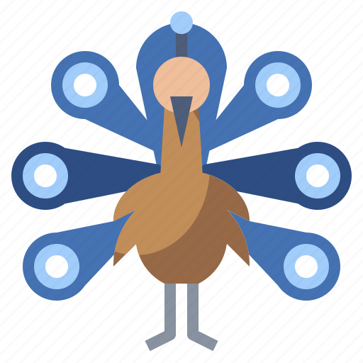 Animal, kingdom, life, peacock, wild, zoo icon - Download on Iconfinder