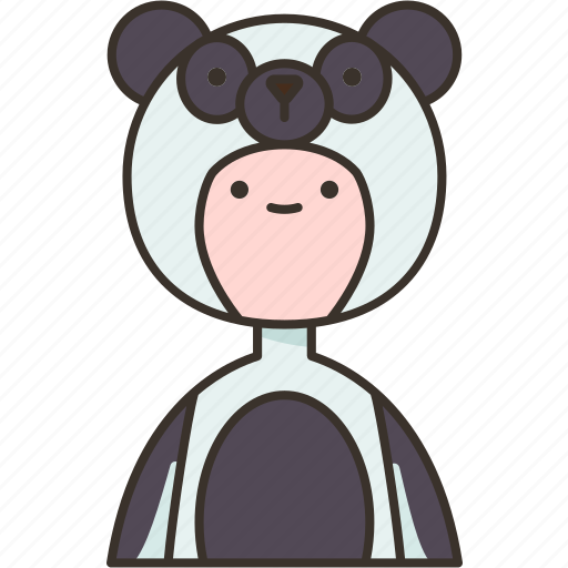 Panda, headwear, cute, animal, character icon - Download on Iconfinder
